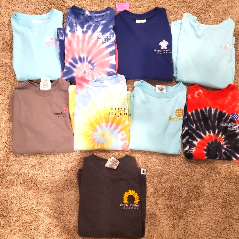 Simply Southern girls long sleeve shirts
